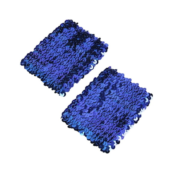 lixuesong Elegant Arm Cuffs Stretchable Blingbling Sequins for Festive Attire Costume Elastic Sparkling Arm Sleeve