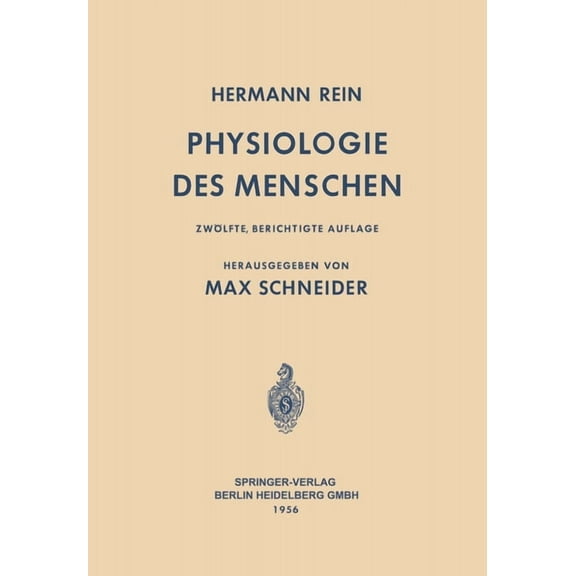 Einführung in die Physiologie des Menschen, (Paperback)
