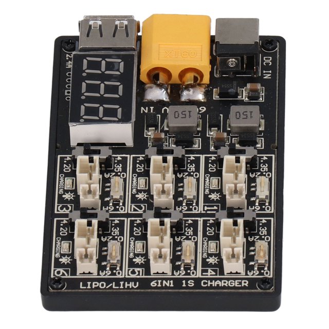 Cargador de batería de litio Jadeshay Placa de carga de batería 1S Lipo