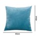 thumbnail image 1 of Tal Descuento Pack De 2, Funda De Almohada Cuadrada Decorativa De Terciopelo Suave (40x40cm Azul Oscuro) LingWen 8390615947992, 1 of 1