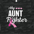 thumbnail image 4 of Inktastic Breast Cancer Awareness My Aunt is a Fighter Women's T-Shirt, 4 of 5