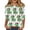 Vermilion, variant on yuCgh Women's Fashion Casual Three Quarter Sleeve Round Neck Top, Heart Shaped Print, Comfortable Loose Fit, Soft Fabric, Perfect for Spring and Fall,Deep Red L