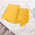 thumbnail image 4 of WeGuard Classic Yellow Acrylic Throw, 50" x 60', 4 of 5