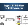 thumbnail image 3 of Tarjeta de captura VIXLW Conversor de vídeo USB RCA a USB para PC MAC, 3 of 7