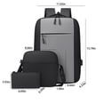 thumbnail image 3 of ESULOMP 16" Travel Laptop Backpack,Anti Theft Slim Durable Bookbag,Business Backpacks for Men Women,Water Resistant Carry on School Backpack Fits 13-16 Inch Laptop and Notebook, 3 of 7