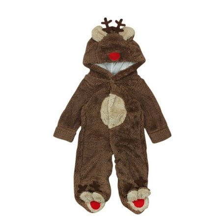 

RPVATI Baby Unisex Warm Long-Sleeve Cotton Romper Newborn Infant Outfits Chirstmas Winter Jumpsuit