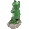 thumbnail image 3 of ERDS-Praying Frog Statue, Religious Novelty Decor, 4 x 2 x 6 Inches, 3 of 4