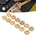 thumbnail image 3 of Tuning Peg Gear, Accurate Size Metal Sturdy 12mm Diameter Machine Heads Mount Gears 12 Pcs  for Performance Silver,Gold, 3 of 8
