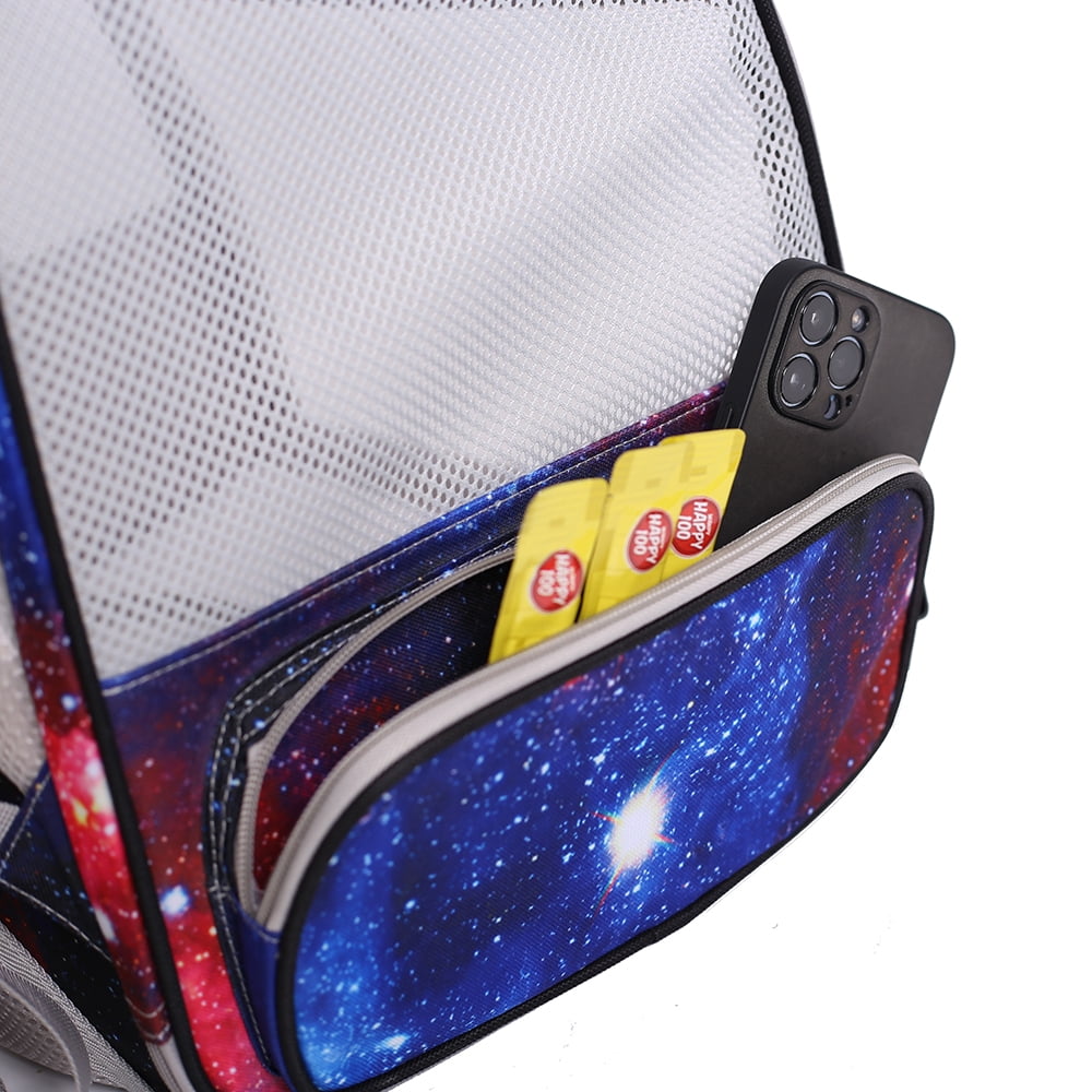 Pet Backpack Carrier for Cat and Small Puppy, Breathable Full Ventilation Backpack for Cat and Small Dog, Airline Approved Cat Travel Bag