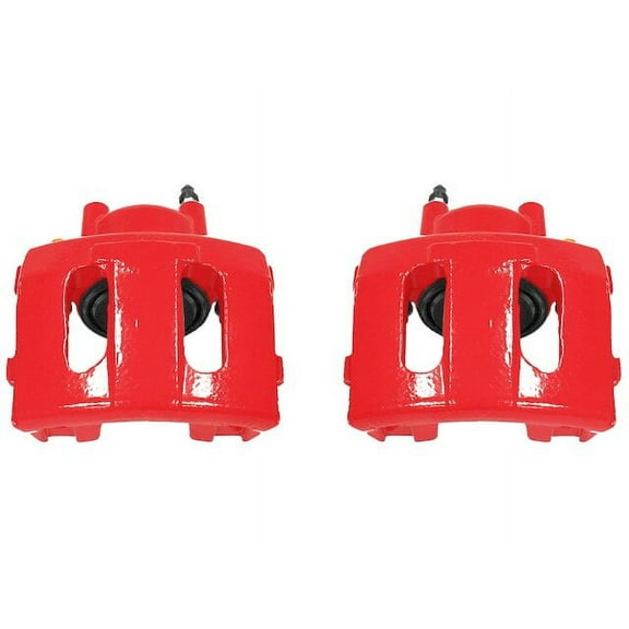 Front Brake Caliper Set - Compatible with 1993 - 1998 Jeep Grand Cherokee 1994 1995 1996 1997