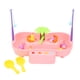 thumbnail image 2 of Juego de pesca eléctrico con anzuelo giratorio, juguetes educativos para niños con efecto de luz y música, color rosa, 2 of 15