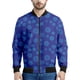 thumbnail image 4 of Chaqueta con estampado 3D de Bullseye Target para hombre, chaqueta bomber informal de manga larga a la moda para primavera y otoño, tops holgados de tendencia, 4 of 5