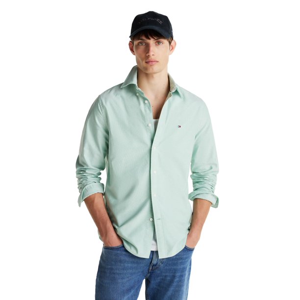 Camisa Tommy Hilfiger Heritage Oxford Solid Regular para hombre
