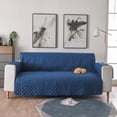thumbnail image 1 of Feltree Housse de Canapé Réversible pour Coussin Housse de Canapé pour Chiens Résistante à l'Eau Protecteur de Meubles avec Bâtons en Mousse Sangles Élastiques pour Animaux de Compagnie Chats, 1 of 8