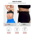 thumbnail image 6 of USEASY Shapewear for Women Plus Size Tummy Control Seamless Thong Shapewear Bodysuit Full-Body Faja Body Shaper Built-in Bra, 6 of 7