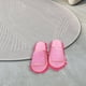 thumbnail image 3 of Pantuflas de limpieza con mopa Pantuflas de limpieza con punta abierta Sandalias de limpieza suaves y desmontables Rosa, 3 of 9