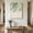 Green Beige, variant on Ships Next Day Canvas Wall Art 18"x24", Blue Brown Forest Wood Framed Canvas Print Painting, Modern Oil Painting Art Ready to Hang Picture Wall Decor for Home Bedroom Living Room Dining
