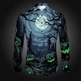 thumbnail image 3 of Camisa de manga larga con solapa y botones para hombre, estilo Halloween, para fiesta, noche, otoño e invierno, con estampado 3D, sección fina, tallas S a 5XL, 3 of 5