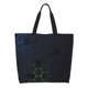 thumbnail image 1 of Disketp Modern Hexagonal Neon Grid Bolsa Tote Estampada para Mujer, Bolso de Hombro y de Mano para Compras y Viajes, 1 of 8