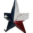 thumbnail image 3 of Urbalabs Texas Metal Star 24 Inch Texas Loan Star Twisted Rope Rustic Barn Star Outdoor Wall Decor Barn Star Western Decor Western Stars Wall Decor Lonestar Decor (Texas Pride), 3 of 7