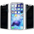 BISEN iPhone XR, iPhone 11 Privacy AntiSpy Screen Protector, AntiScratch, AntiShock, Bubble