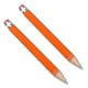 thumbnail image 1 of 2 lápices de madera de 35 cm, grandes, para dibujar, escribir, pintar, marcar, papelería (naranja), 1 of 7