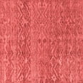 thumbnail image 1 of Ahgly Company Machine Washable Indoor Square Abstract Red Modern Area Rugs, 7' Square, 1 of 4