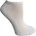 thumbnail image 2 of SOCKS'NBULK Kids No Show Socks, Soft Sports Socks In Bulk, (Size 6-8) (White, 120), 2 of 2