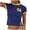 Navy, variant on Women's 2026 Fan Soccer Jersey Baby Tees For Brazil Crop T Shirts Graphic Tees For 90s Streetwear Shirts Sublimated Football Fashion Top Size M