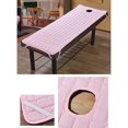 thumbnail image 4 of Mattress for Massage Table Bed, Beauty Salon Pad, 185X70cm Pink, 4 of 5