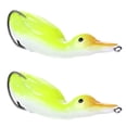 thumbnail image 1 of 2 Piezas Señuelos de Pesca de 10pcspcs, Cm / 4,13 Pulgadas Cebo de Pesca Aparejos de Pesca Señuelo Suave Amarillo fluorescente, 1 of 9