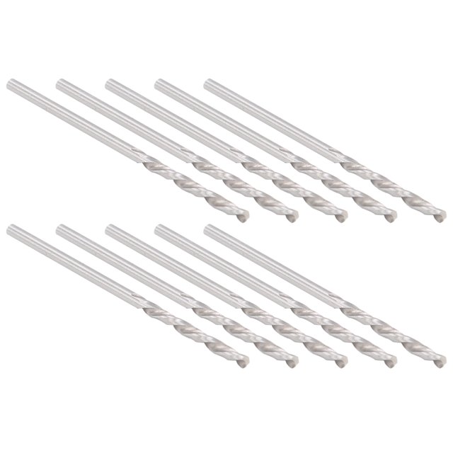 JUEGO DE BROCA de Perforación Giratoria, 1.55 mm Recto de Vástago de 10 piezas de hardware Herramientas de hardware de alta Velocidad Joya de Acero Twitch Twitch para Cuentas de