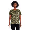 thumbnail image 1 of George Women's Basic Crew Neck Tee, 1 of 6