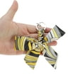 thumbnail image 4 of Unique Bargains 1 Pc Fashion Bow Scarf Bag Charm Bag Accessories Yellow, 4 of 5