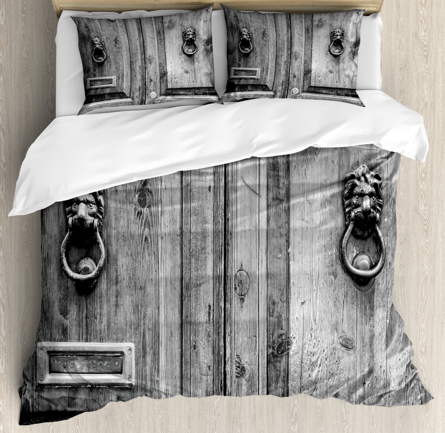 Rustic Duvet Covers King Omelas 3 Pcs Modern Country Rustic Duvet