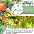 thumbnail image 2 of Bird Netting, YITUMU 50x50 FT Garden Netting with 2 in Square Mesh, Protect Plants/Fruit Tree/Vegetables from Poultry&Birds&Deer&Other Animals, Deer Fence Bird Netting for Yard, Garden, Farm, Orchard, 2 of 10
