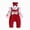 H121-Red, variant on TOWED22 Baby Girl Clothes Romper Ruffled Long Sleeve Love Fall Winter Outfits with Bow Headband 0-18 Months,Brown,12-18 M