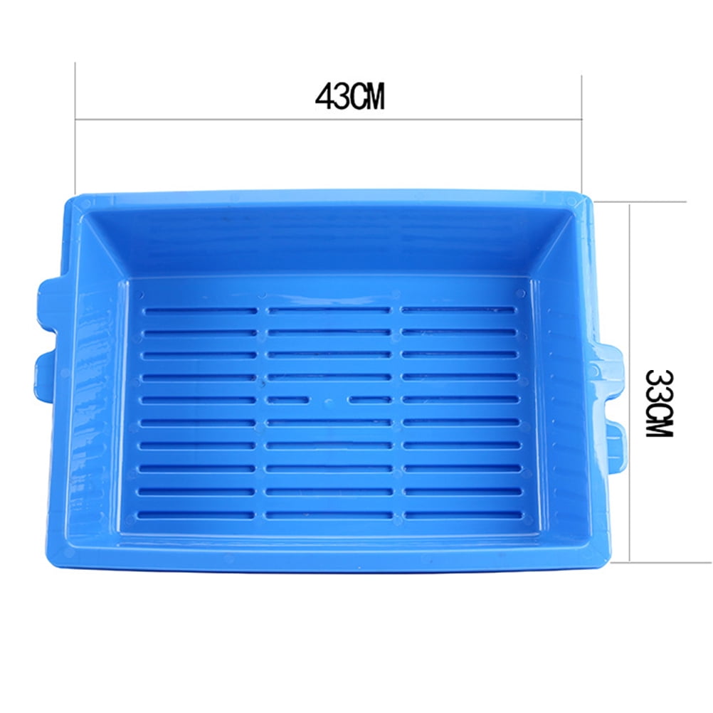 PBPBOX Durable Litter Box for Easy Cleaning and Comfort with Spill Prevention Design for Pet Use