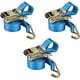 thumbnail image 1 of 3 correas de amarre con trinquete de 3 m x 50 mm, resistentes, para motocicletas, camiones de carga, 1 of 5