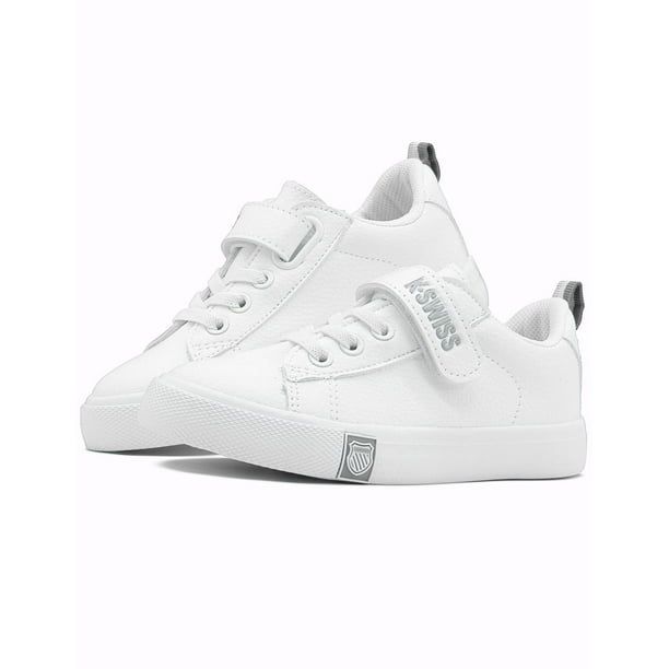 Tenis K-Swiss Escolares Blanco Niño Antiderrapante Casual 13