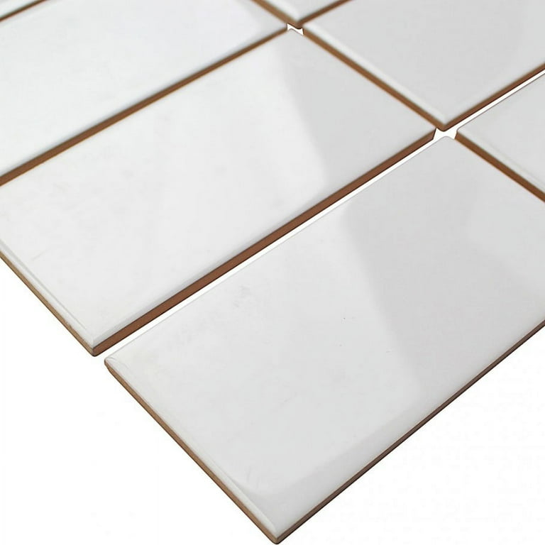 Bond Tile Core White 3 in. x 6 in. Polished Ceramic Subway Wall Tile (96 Pieces 11.73 Sq. Ft. / Box) Bond Tile Core White 3 in. x 6 in. Polished Ceramic Subway Wall Tile (96 Pieces 11.73 Sq. Ft. / Box)