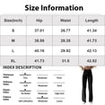 thumbnail image 3 of YIFUNIN Women's High Waisted Straight Leg Jeans, Stretchy Loose Fit Tummy Control Denim Pants, Comfortable Retro Blue Jeans for Casual Wear,Khaki L, 3 of 6