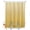 Yellow, variant on Split Shower Curtain for Transfer Bench, Orange Yellow Ombre Fabric Shower Curtains for Bathroom, Modern Abstract Art Gradient Aesthetics Tub Sliding Transfer Bench Waterproof Bath Curtains 72"x78"