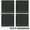 Black, variant on DAANXW 4 Pack 16" Steel Pegboard Tool Organization Panels,1/8" and 1/4" Universal Pegboard (White)