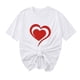 thumbnail image 1 of Camisetas de Manga Corta para Mujeres, Camiseta de Cuello Redondo Impresa de Moda, Primavera Y Verano Casual, 1 of 8