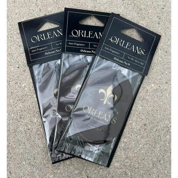 Orleans Home Fragrances, No9 Auto - 3 pack.