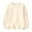 Beige, variant on Posijego Girls Sweatshirts Side Bow Long Sleeve Crew Neck Solid Color Pullover Cute Sweatshirt Spring Clothes