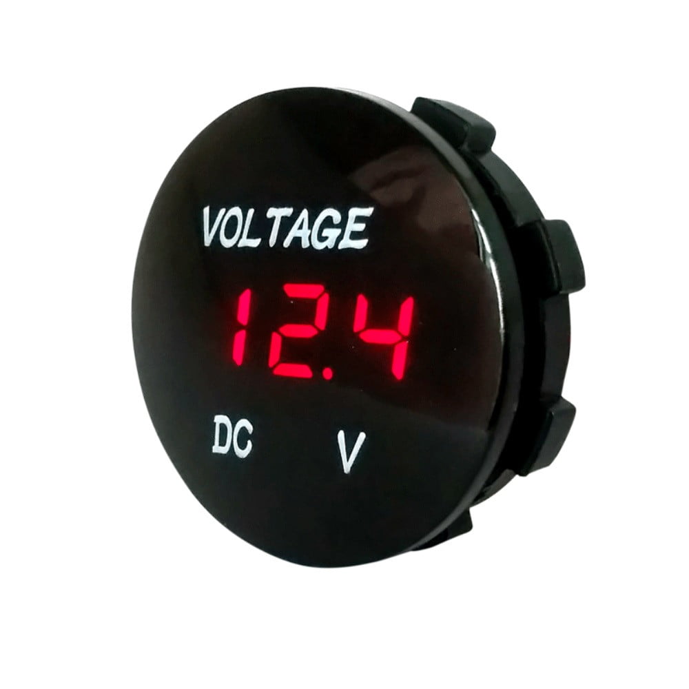 DC 12V-24V Voltage LED Digital Display Panel Volt Meter Voltmeter Car Motorcycle 