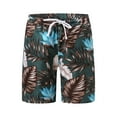 thumbnail image 5 of Kcolen Mens Swim Trunks 5 Inch 3 Pack High Elastic Waist Bathing Suit Shorts Stretchy Upf Mens Swimsuit Swim Trunks Men Summer Beach Fashion Bathing Suit Beach Board Shorts, 5 of 8