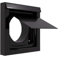 thumbnail image 2 of InOvate Dryer Wall Vent (Black), 2 of 4